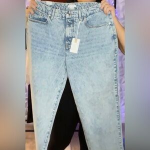 Brand New Good American light wash jeans in size 4/27